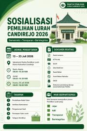 SOSIALISASI PEMILIHAN LURAH CANDIREJO KAPANEWON SEMANU TAHUN 2026